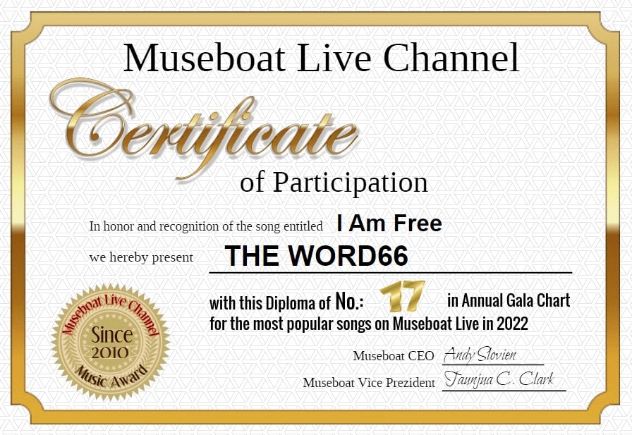 THE WORD66 on Museboat LIve